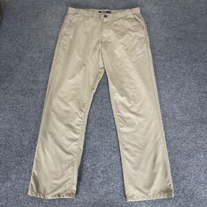 Rohan Mens 34x29 Khaki Tan Slim Outdoor Hiking Travel Pants Performance Stretch